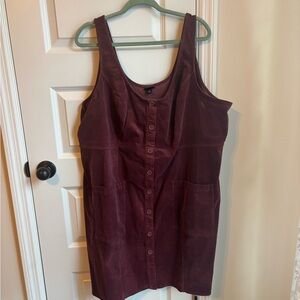 Women's Corduroy Mini Dress